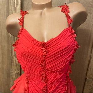 Flora Nickrooz Lipstick teddy play body suit lingerie VTG SAX FIFTH AVE N Y